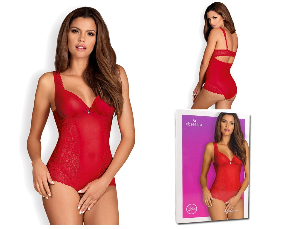 Roter Körper Obsessive offene Spitzenstufe - 3