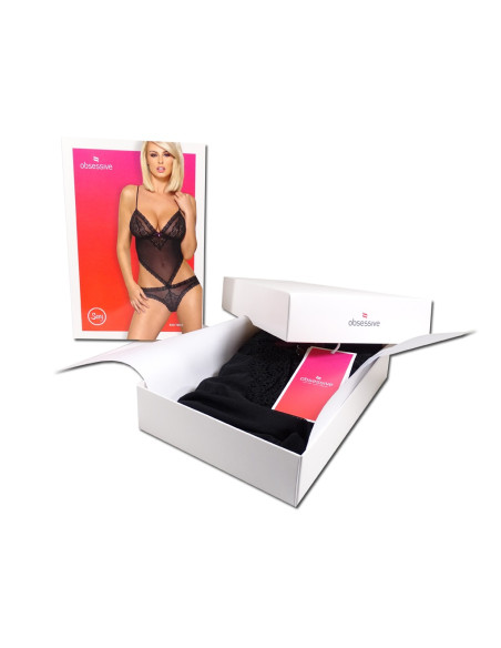 Black body Obsessive erotic underwear - 7