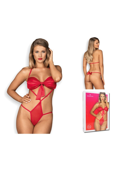 Obsessive Червона еротична білизна для тіла Giftella - 3