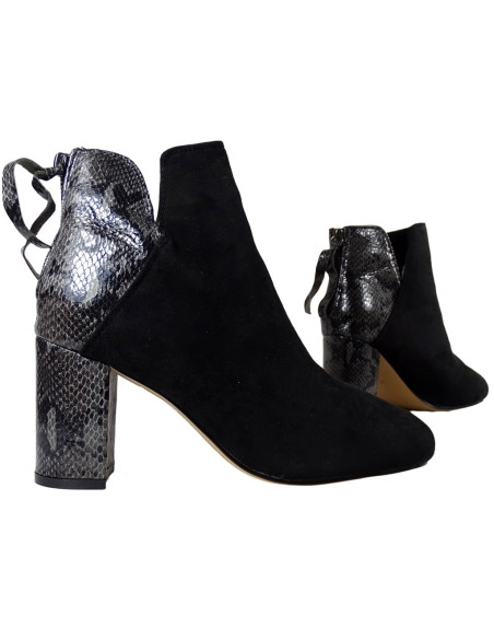 Black ladies' boots on a pole ladies' boots - 3