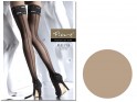 Self-supporting stockings with stitching 20 den Fiore - 5