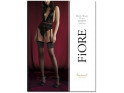 Women's stockings to the waistband in the dots of the cuff - 1