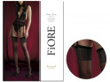 Women's stockings to the waistband in the dots of the cuff - 3