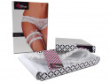 White garter ladies' erotic underwear - 4