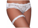 White garter ladies' erotic underwear - 3