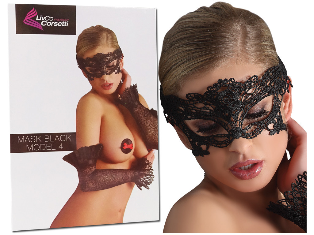 Fekete szemmaszk a LIvia Corsettitől - 3