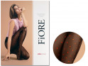 Women's pantyhose with orange dots 15 den Fiore - 3