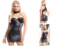 Black fitted erotic underwear like leather - 3