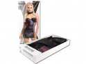 Black fitted erotic underwear like leather - 6