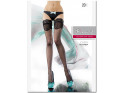 Smooth self-supporting stockings with 20den Fiore lace - 1