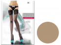 Smooth self-supporting stockings with 20den Fiore lace - 3