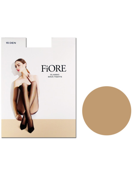 Collants lisses pour femmes Sava 15 den Fiore - 10