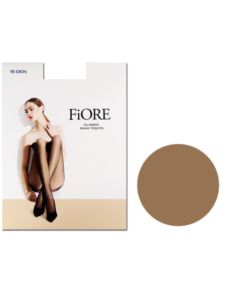 Smooth women's pantyhose Sava 15 den Fiore - 11 Smooth women's pantyhose Sava 15 den Fiore - 11