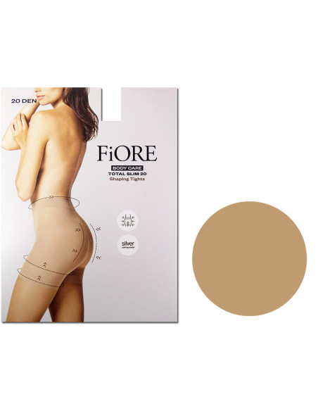 Tenké sťahovacie pančuchy Total Slim 20 den - 3