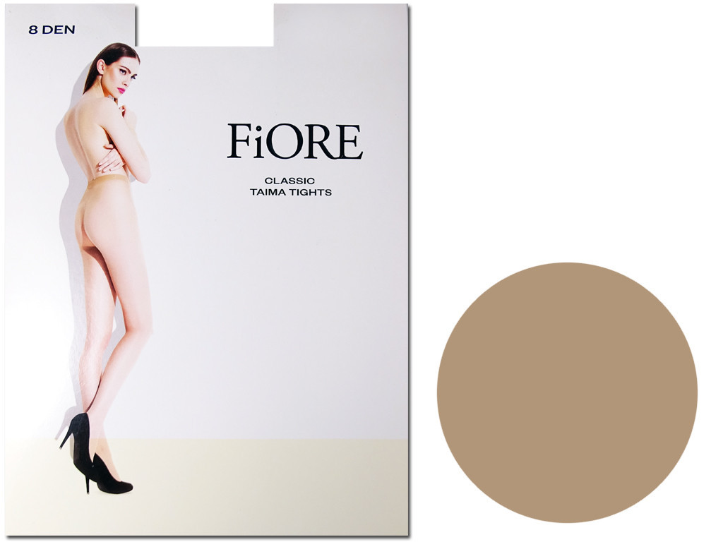 Smooth thin women's tights 8 den Fiore Taima - 9