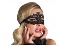 Čierna čipkovaná maska na oči od Livie Corsetti - 1