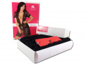 Black lace lace nunnery dressing gown erotic underwear - 6