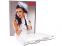 Mănuși albe pentru femei cu dantelă Livia - 5