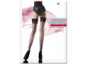 Self-supporting stockings with stitching Fiore lace - 1