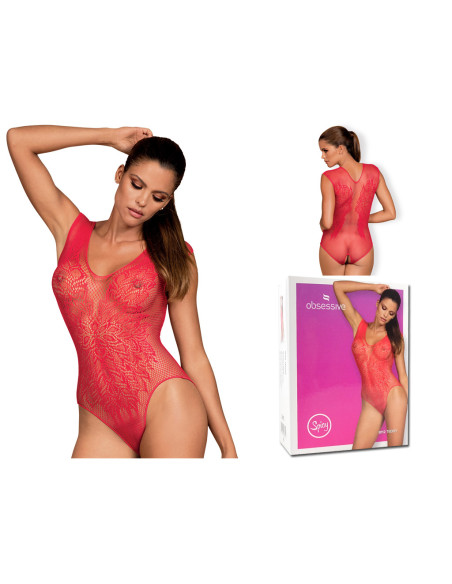 Red ladies' flexible body Obsessive  - 4