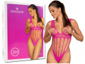 Pink elastic female body Obsessive - 3