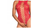 Červené dámské tělo, erotické spodní prádlo značky Obsessive - 5