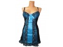 KVĚTINY PÁSŮ NIGHTDRESS LACE BLUE