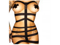 Belt lingerie set erotic dress - 2