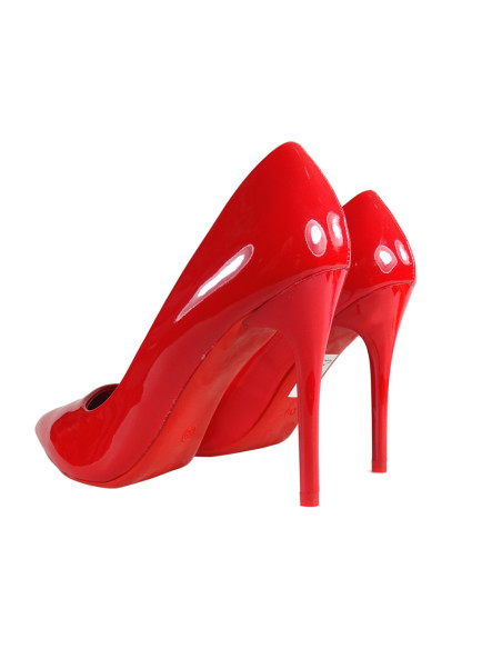 Sarkani stiletto klasiskie sieviešu apavi - 2