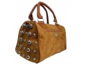 CASE BAG BROWN VELKÉ NÝTY STUDS HIT