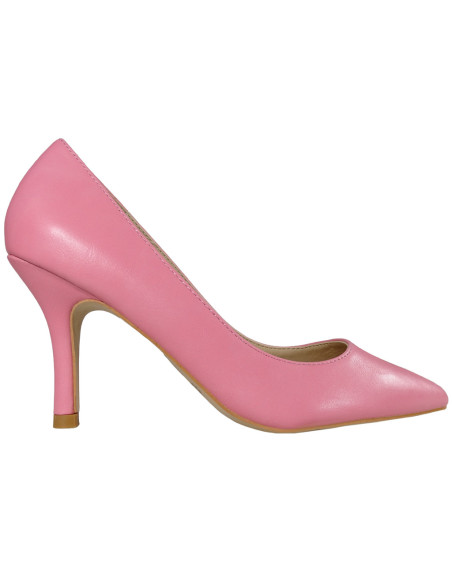 Epingles femelles rose bas rose mat eco cuir - 1
