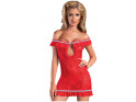 Chemise de nuit en dentelle rouge Femme espagnole - 1