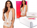 White lace body with Obsessive shorts - 6
