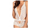 White lace body with Obsessive shorts - 8