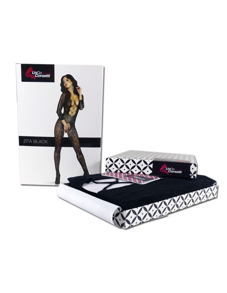 Sous-vêtements érotiques féminins noirs - 6