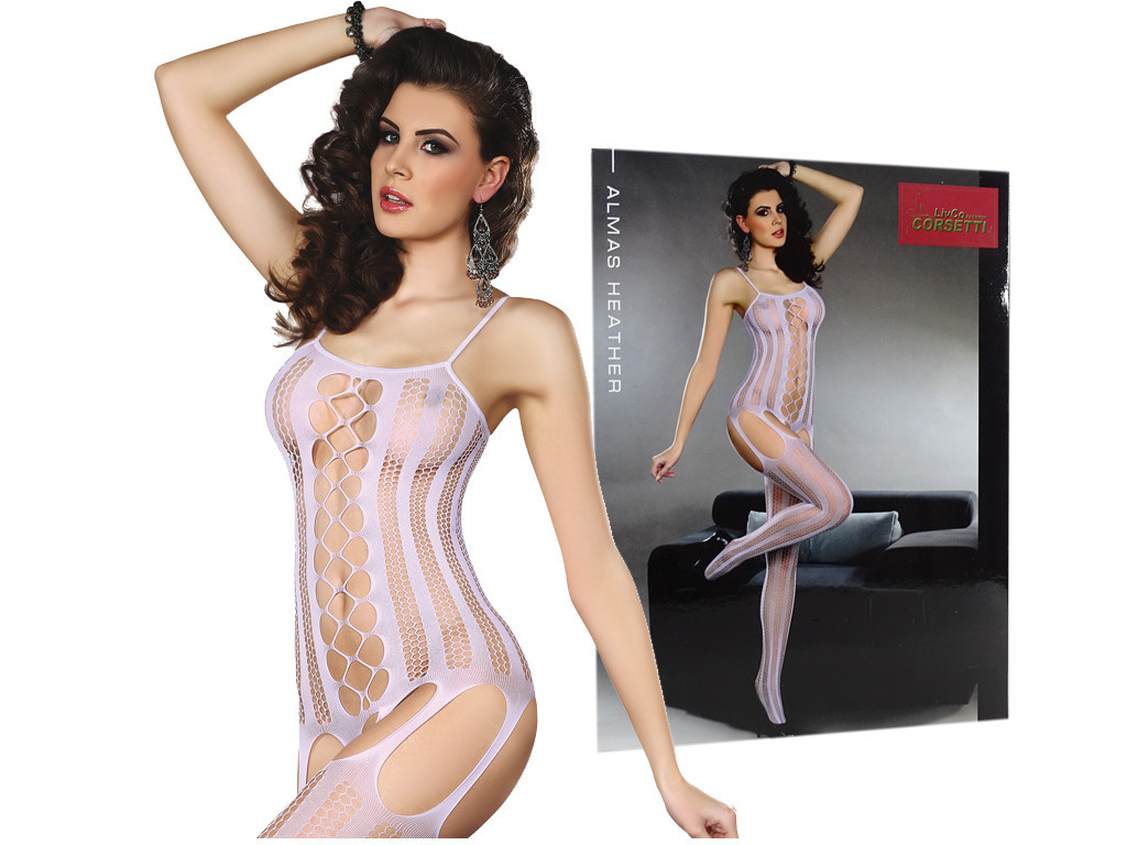 Violet bodystocking ladies' erotic underwear - 4