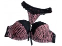 ZEBRA LIGHT PINK SENSUAL UNDERWEAR SET