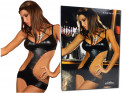 Black cut out women's bodies like LivCo Corsetti leather - 3