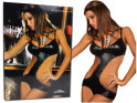 Black cut out women's bodies like LivCo Corsetti leather - 6