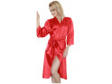 Robe de chambre peniuar rouge satin - 1