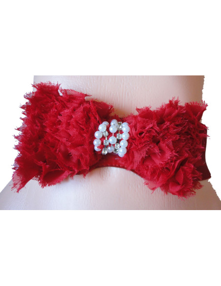 CEINTURE DE HANCHE NOEUD ROUGE - 1