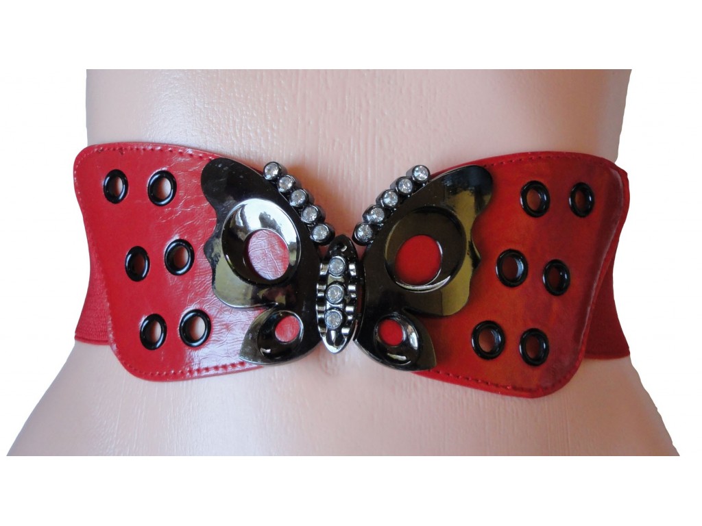 HIP BELT RED BUTTERFLY - 1