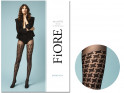 Black patterned tights 20 den Fiore - 3
