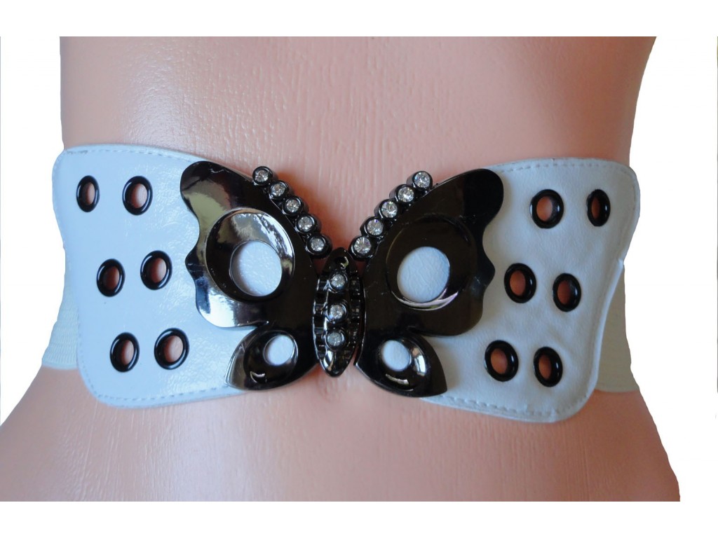 CEINTURE DE HANCHE PAPILLON BLANC - 1