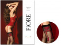 Belt stockings black with red accessories - 3