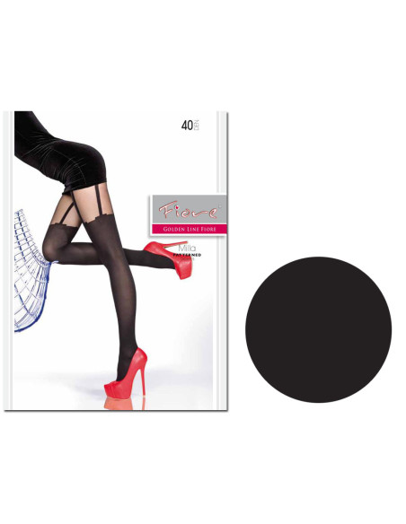 Stockings imitating tights 40 den Polish product - 3 Stockings imitating tights 40 den Polish product - 3