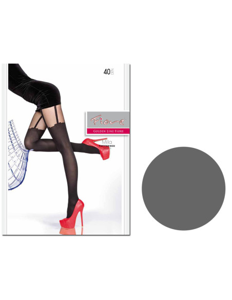 Stockings imitating tights 40 den Polish product - 4 Stockings imitating tights 40 den Polish product - 4
