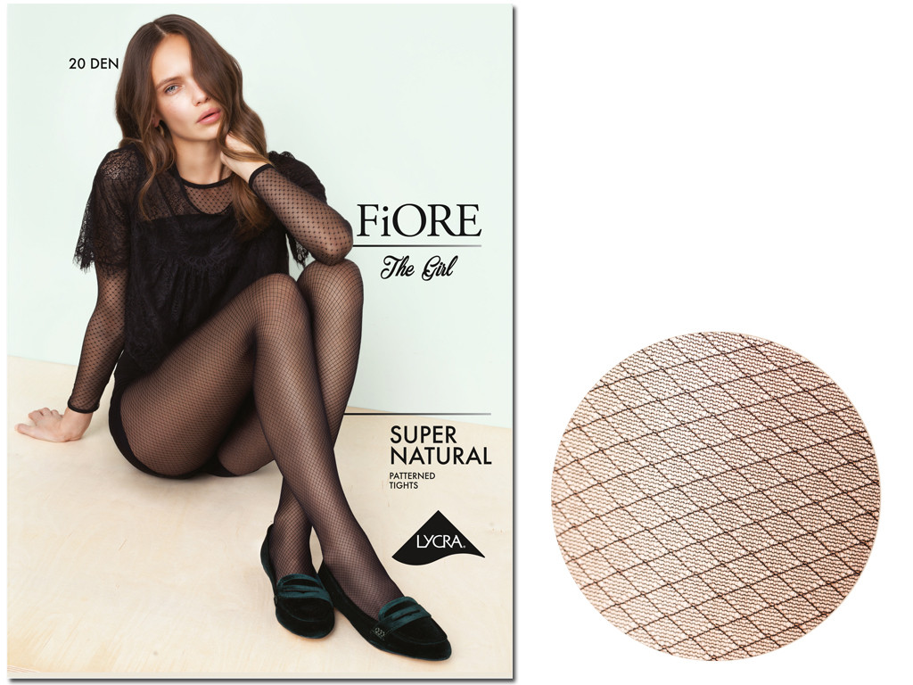 Tights like a cabaret little eyelet - 4