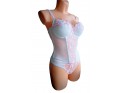 ENSEMBLE CORSET DE LINGERIE LYS BLANC - 2