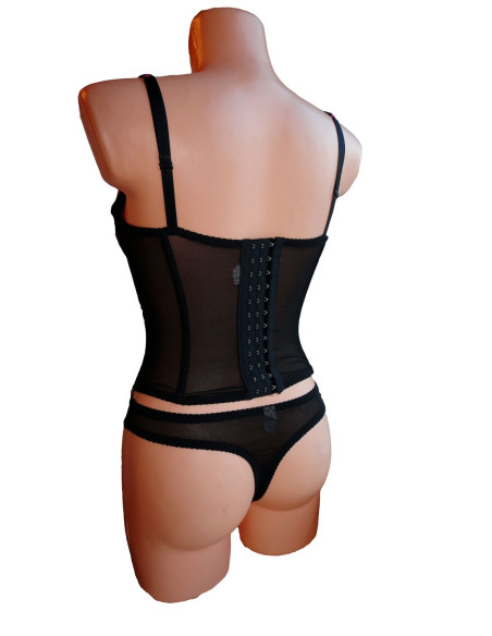 SADA ČIERNEHO SPODNÉHO SPODNÉHO KRÉMU - 3